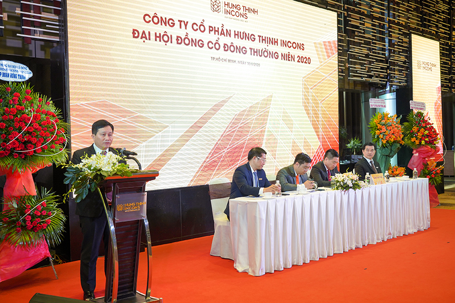 Hưng Thịnh Incons tổ chức thành công Đại hội đồng Cổ đông thường niên 2020